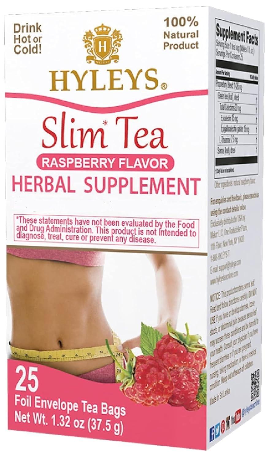 Best Herbal Weight Loss Tea – Hyleys Slim Tea Raspberry Flavor Review